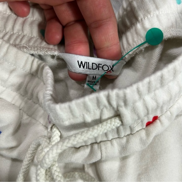 WILDFOX heart sweater shorts set X17 - Picture 5 of 6